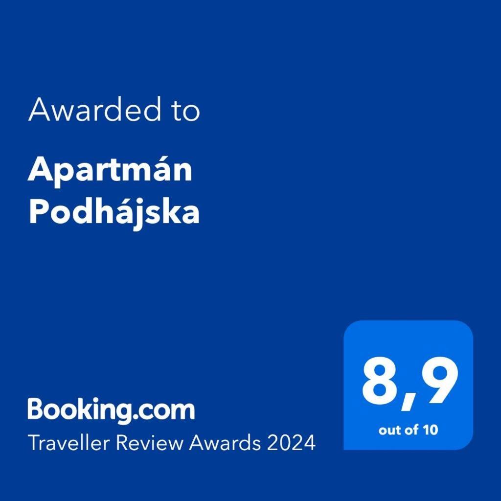 Apartman Podhájska Exterior foto